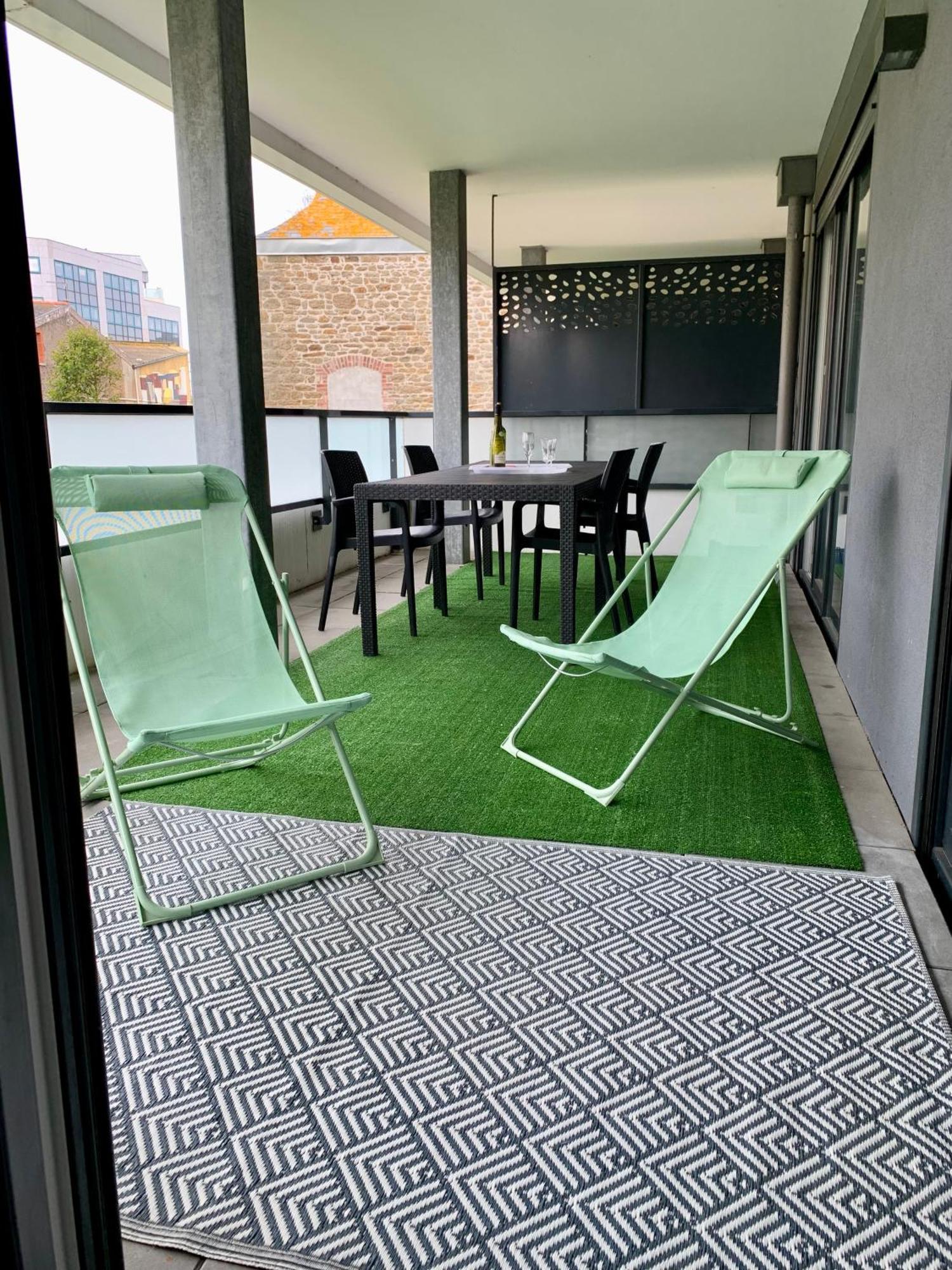 Ferienwohnung Les Terrasses Saint-Malo Exterior foto