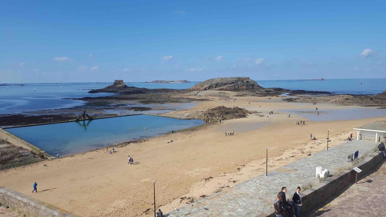 Ferienwohnung Les Terrasses Saint-Malo Exterior foto