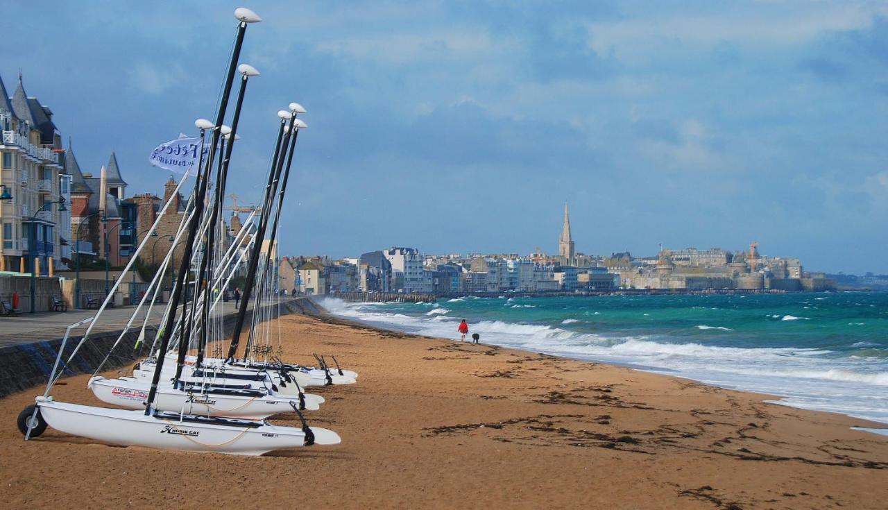 Ferienwohnung Les Terrasses Saint-Malo Exterior foto